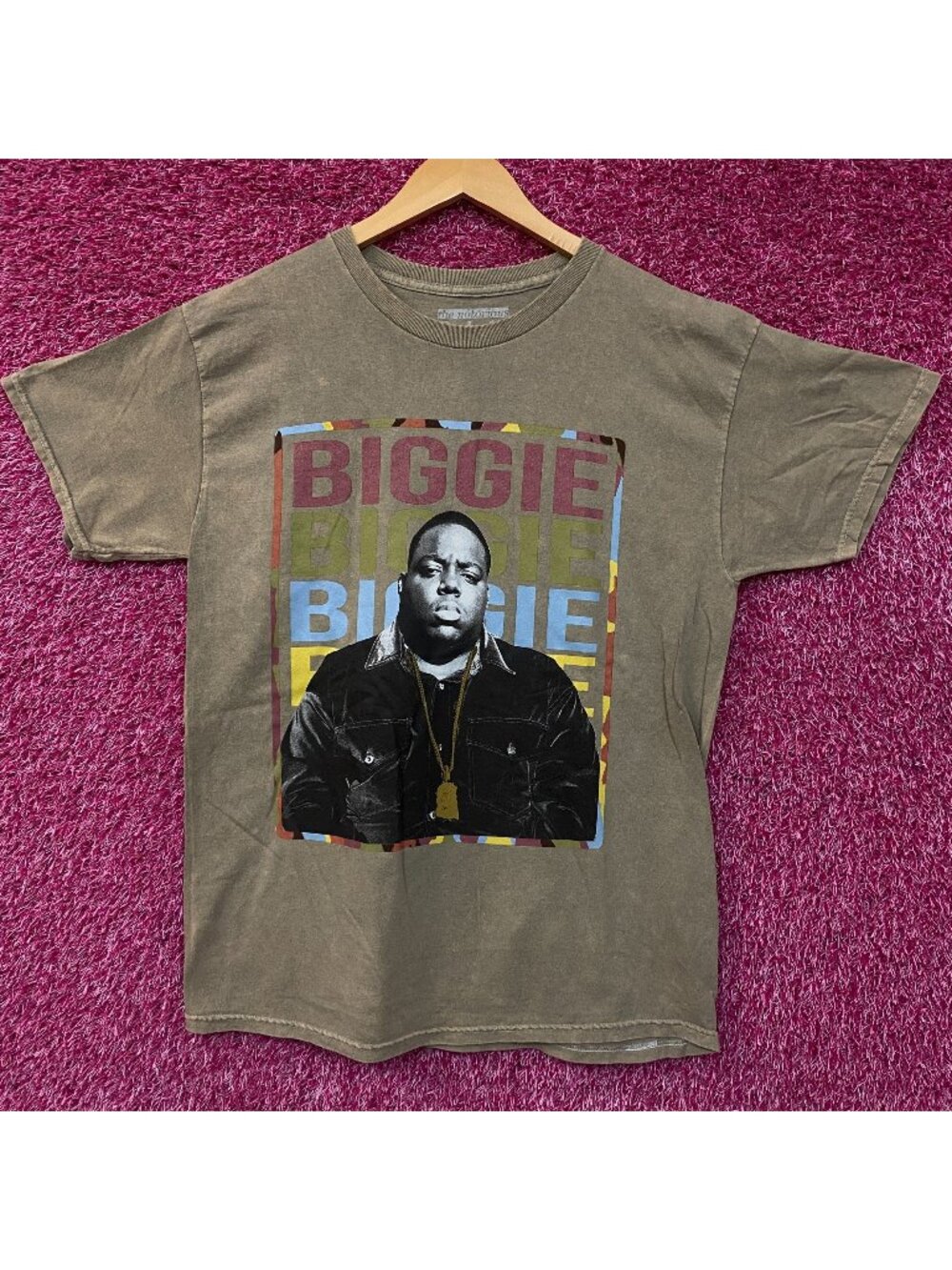 The Notorious B.I.G. Biggie Smalls Graphic Design T-Shirt Large